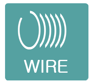 Wire brush filament